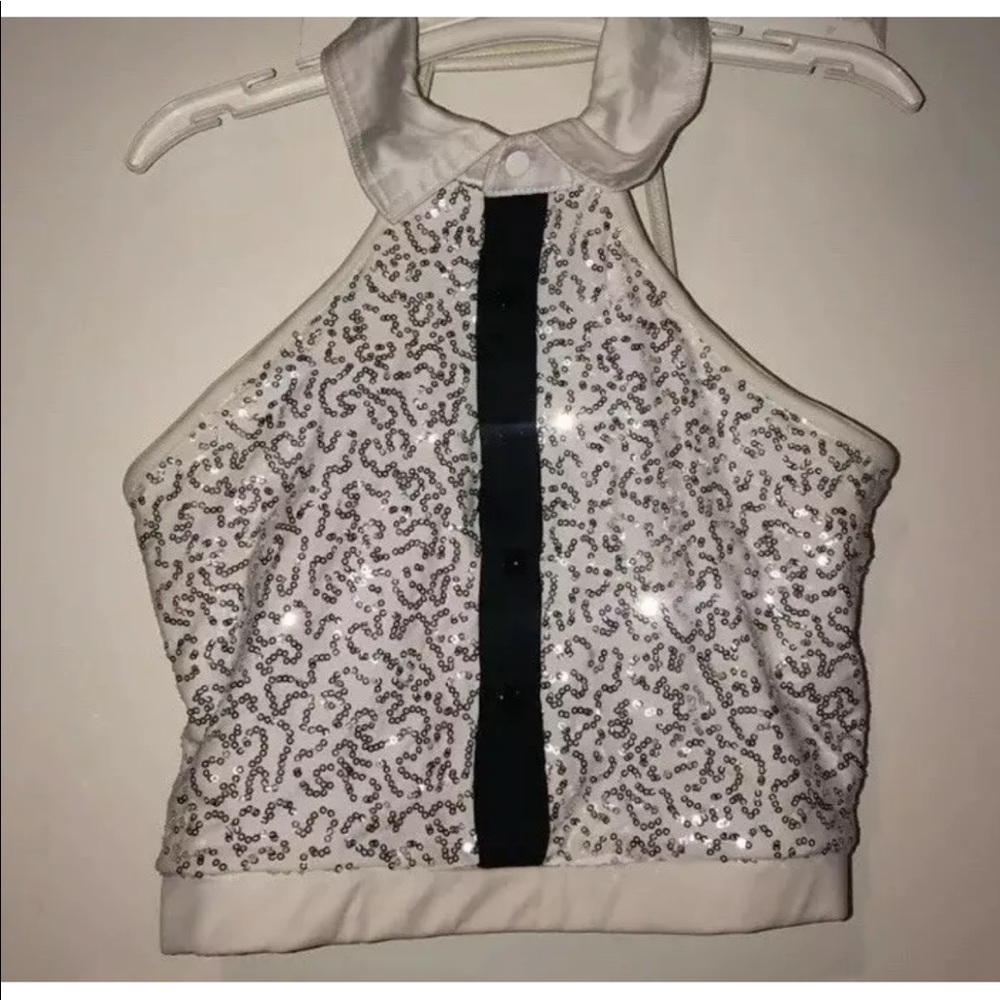 Adult Small Jazz Top Tux Dance Costume Weissman